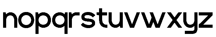Brogen-Regular Font LOWERCASE