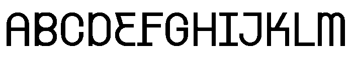 Brogie Font UPPERCASE