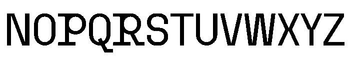 Brogie Font UPPERCASE