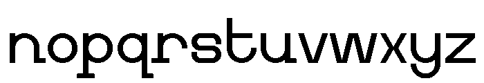 Brogie Font LOWERCASE