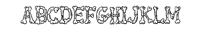 Broken Bones By Squeeb  Regular FONT