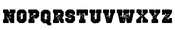 Broken Golden Regular Font LOWERCASE