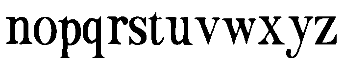 Broken_Halo Font LOWERCASE