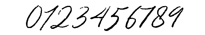 Broken Prints Regular Font OTHER CHARS