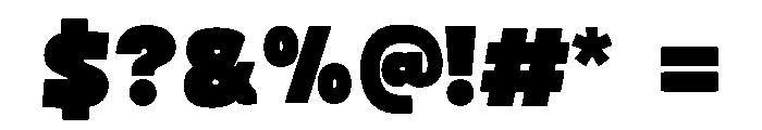 Brokentra Font OTHER CHARS