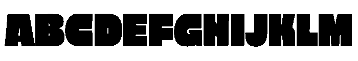 Brokentra Font UPPERCASE