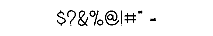 Brokenz Font OTHER CHARS