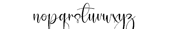 Brokline Danger Font LOWERCASE