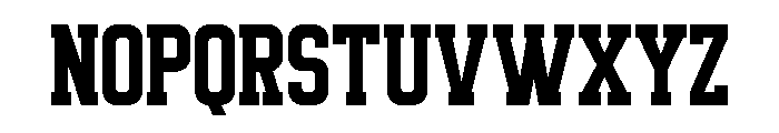 Broklyn Regular Font LOWERCASE