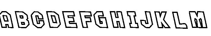 Broklyn Varsity Regular Font UPPERCASE