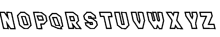 Broklyn Varsity Regular Font UPPERCASE