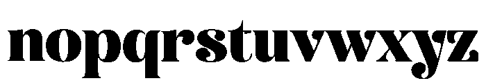 Brolin Prestige Font LOWERCASE