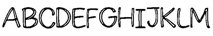 Bromeliad Font UPPERCASE