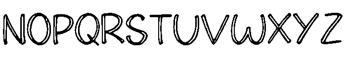 Bromeliad Font UPPERCASE