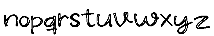Bromeliad Font LOWERCASE