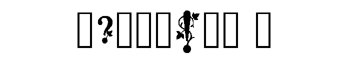 Bromm Regular Font OTHER CHARS