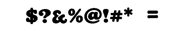 Bromvella Font OTHER CHARS