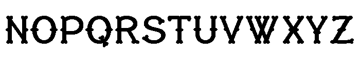 Bronco Ridge Regular Font LOWERCASE