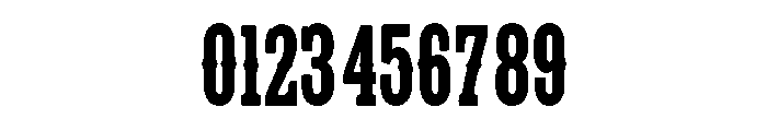 Bronco Ridge Font OTHER CHARS