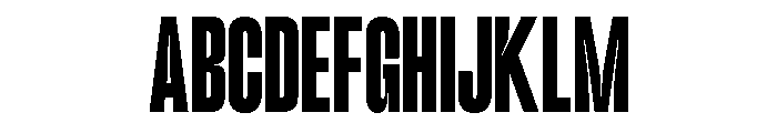 Brond Regular Font UPPERCASE