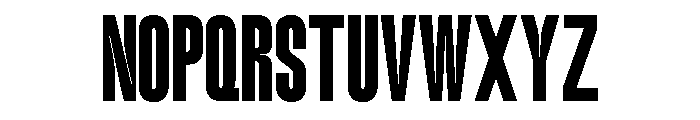 Brond Regular Font UPPERCASE
