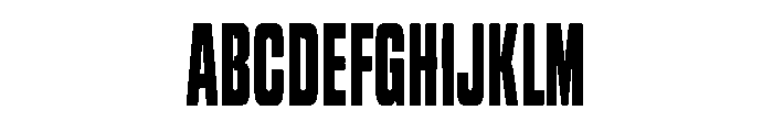 Bronik Font UPPERCASE