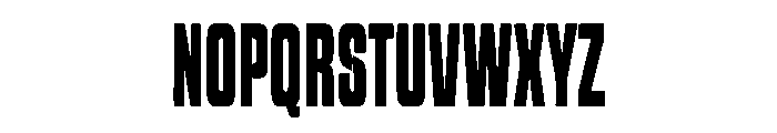 Bronik Font UPPERCASE