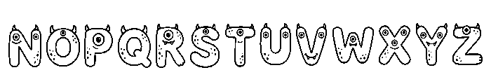 Bronn Regular Font LOWERCASE