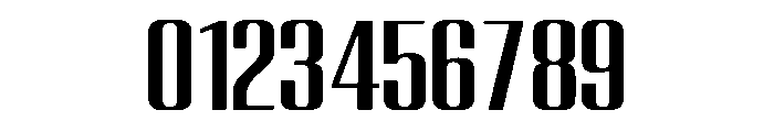 BronzeSign Font OTHER CHARS