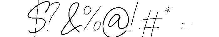 Brooks-Regular Font OTHER CHARS
