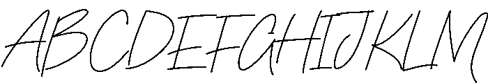 Brooks-Regular Font UPPERCASE
