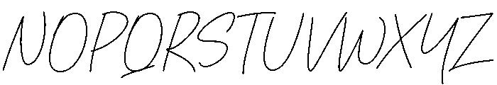 Brooks-Regular Font UPPERCASE