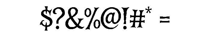 Broom After Regular Font OTHER CHARS