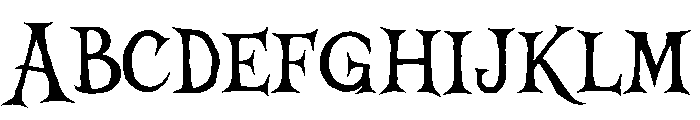 Broom After Regular Font UPPERCASE