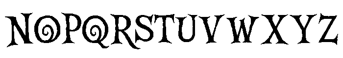 Broom After Regular Font UPPERCASE