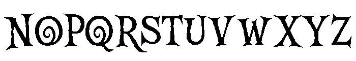 Broom After Regular Font LOWERCASE