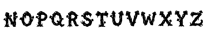 Broom Regular Font LOWERCASE