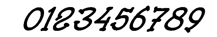Broom Stick Italic Regular Font OTHER CHARS