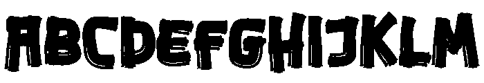 Broome Bold Font UPPERCASE