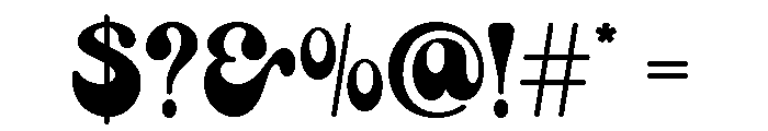 Bropie Regular Font OTHER CHARS