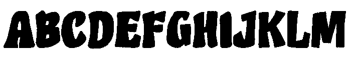 BrosPops-Regular Font UPPERCASE
