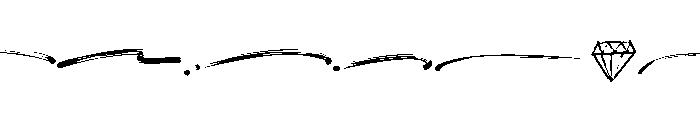 BrosnoirsExtras-Regular Font UPPERCASE