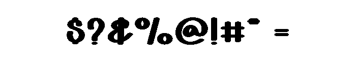 Brother Another Font OTHER CHARS