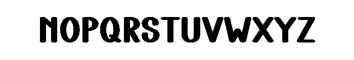 Brother Another Font LOWERCASE
