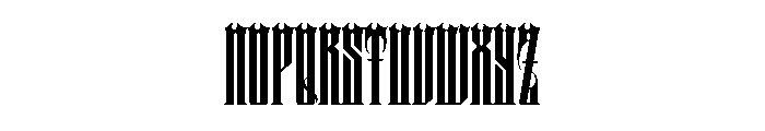 Brother Black Metal Regular Font LOWERCASE
