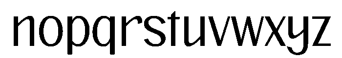 Brother Forever Regular Font LOWERCASE
