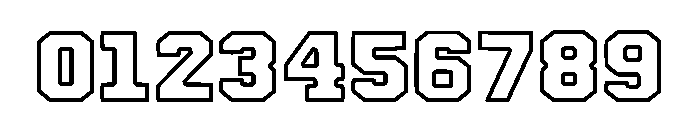Brother Outline Regular Font OTHER CHARS