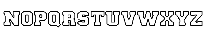 Brother Outline Regular Font LOWERCASE