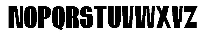 Brovan Forge Regular Font UPPERCASE