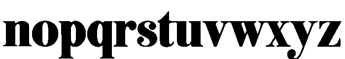Brovell Font LOWERCASE